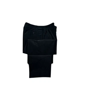 Ermengildo Zegna Black Velvet Soft Cotton Men’s Pant Size 38x30 - Picture 1 of 6