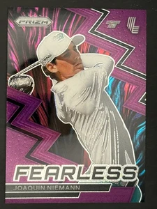 2024 Panini Liv Golf Fearless Purple Pulsar Joaquin Niemann #3 - Bild 1 von 2