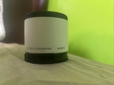 Sony 2x Teal Converter for Sony Made In Japan Ultra High Quality With Caps - Image 1 of 3