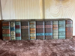 Antike Bleistift/ Stiftebox ähnelt beliebten alten Büchern selten und Sammlerstück  - Bild 1 von 14