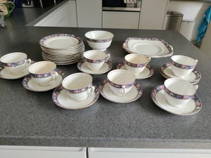 Paragon China Tea Set Pink Rose Details - Picture 1 of 6