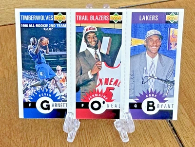 1996-97 Upper Deck Collector's Choice - Kobe Bryant & Allen Iverson (RC) *BOTH* - Image 1 of 4