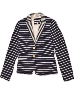 J. CREW Womens Schoolboy 2 Button Blazer Jacket US 00 2XS Navy Blue B202 - Picture 1 of 3