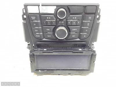 2012 OPEL ASTRA REPRODUCTOR DE RADIO CD SIN CóDIGO 22877394 - Imagen 1 de 4