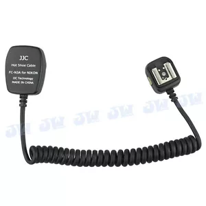 JJC Off-Camera Shoe Cord For Nikon Speedlites SB400 SB600 SB800 SB900 SB140 24 - Picture 1 of 7