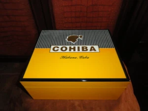50-Count Humidor & Square Cigar Ashtray - Picture 1 of 12