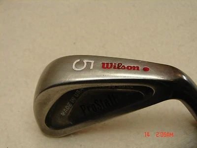 *Wilson ProStaff Red Dot Radius Sole Right Hand Men's #5 Iron - Made in the USA - Image 1 of 4