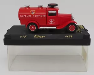 Solido Age Golden France 1987 4422a Citroen C4F 1930 Tank Fire Engines Paris - Picture 1 of 7