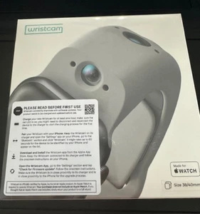 Wristcam Smart Dual Camera Band do Apple Watch Rozmiar 38/40mm Czarny Nowy Zapieczętowany - Zdjęcie 1 z 7