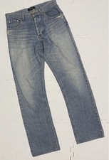 Men size M Burberry Black Label Jean JPN Logo Denim Pants Original Limited V