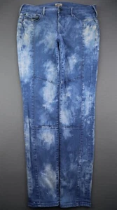 Women's True Religion Jeans Halle Mid Rise Super Skinny Stretch Size 31 (31x29) - Picture 1 of 12