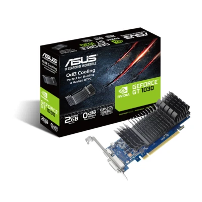 ASUS GT1030 SL 2G BRK SL DVI HDMI 2G D5 3Years 90YV0AT0-M0NA00 Graphics Card - Image 1 of 3