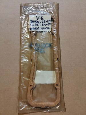 NOS OEM 1962-67 Buick 198 225 V6 Valve Cover Gasket Set GM 1363779 - Image 1 of 2