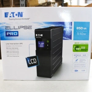 Eaton 230V 510W 850VA Stand Alone Uninterruptible Power Supply ELP850DIN - Picture 1 of 2