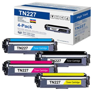 4X TN227 High Yield Toner Cartridge For Brother TN-223 HL-L3230CDN MFC-L3770CDW - Picture 1 of 6