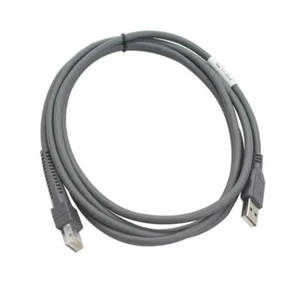 Zebra 7ft USB Cable CBA-U21-S07ZBR for  DS8108 Barcode Scanners - Picture 1 of 4