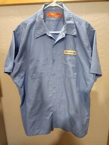 Camisa de Colección United Van Lines Estilo Camionero Manga Corta Botón Para Hombre 2XL - Imagen 1 de 4