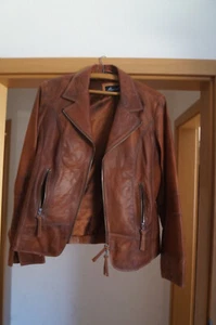 Damen-Lederjacke; Mariel; hellbraun - Bild 1 von 2