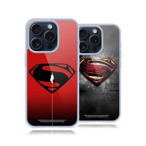 OFFICIAL JUSTICE LEAGUE MOVIE SUPERMAN LOGO ART GEL CASE FOR APPLE iPHONE PHONES - Picture 1 of 9