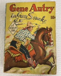 Vintage Big Little Book- Gene Autry In Gun Smoke, 1938 - Bild 1 von 8