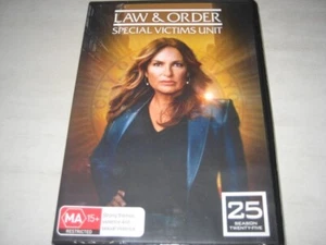 LAW 7 ORDER SVU season 25 DVD R4 NEW/SEALED - Picture 1 of 2