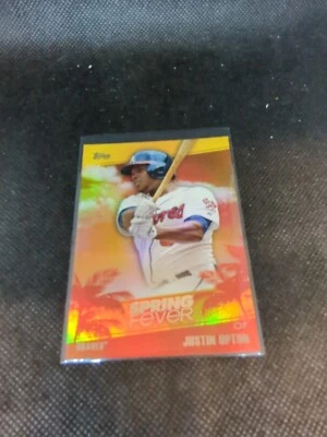 2014 Topps Spring Fever Atlanta Braves Baseball Card #SF28 Justin Upton - Image 1 of 2