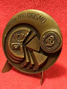 Schöne seltene ungewöhnliche Bronzemedaille für Tourismus - Bild 1 von 2