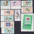 Hungary 1966 FIFA Football World Cup in England, imperforated set and block, MNH