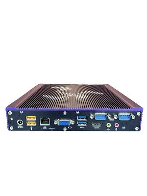 Logic Supply ML210G Fanless Industrial PC Celeron J1900 4GB RAM 128GB SSD - Image 1 of 4