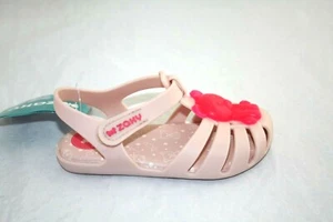 ZAXY GIRLS PINK BLUSH  BABY SANDALS 01276 LIGHT PINK 82619 GUMMY BEAR - Picture 1 of 7