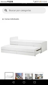 Cama nido 90*200 - Imagen 1 de 2
