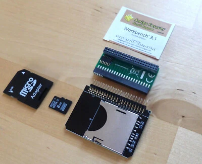 AMIGA 600. Workbench 3.1 + WHDLoad (juegos y programas de 3 GBS) SD Kart. CLOANTO