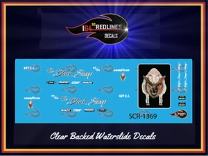 1/64 '55 Chevy "The Black Sheep" Gasser Custom Decal Set SCR-1369 - Picture 1 of 3