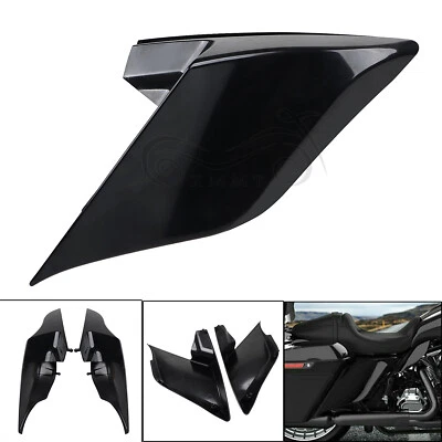 Stretched Extended Side Cover Panel Fit For Harley Touring Electra Street Glide Foto 1 de 4
