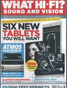 What Hi-Fi? Sound and Vision Magazine - January 2015 - Six New Tablets You Want - Picture 1 of 3