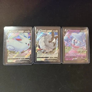 2020 POKEMON VIVID VOLTAGE CHAMPIONS PATH SWORDSHIELD TOGEKISS DUBWOOL HATTERENE - Picture 1 of 8
