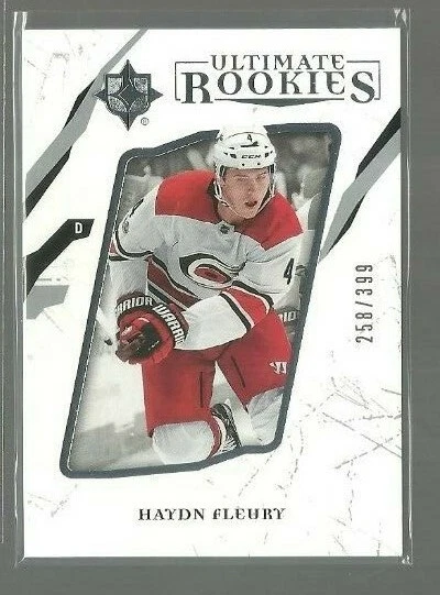 2017-18 Ultimate Collection #52 Haydn Fleury 258/399 RC (ref 75767) - Image 1 of 1