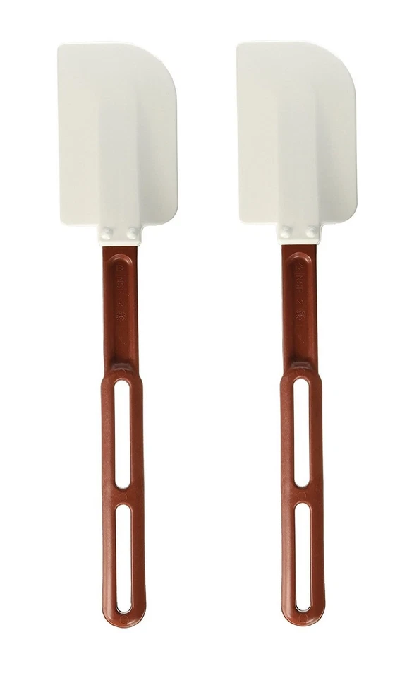 Vollrath 52010 High-Temp Silicone Spatulas, Set of 2 (10-Inch, NSF) - Image 1 of 1