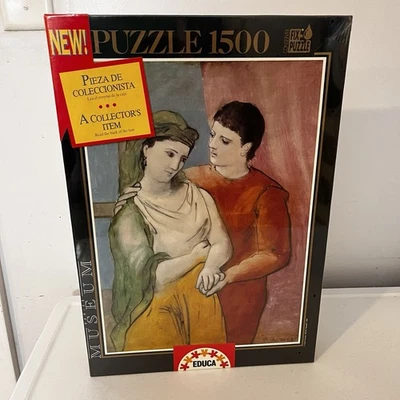 Museum Series 1500 Pc Jigsaw Puzzle Picasso Los Amantes Collector's *NEW** EDUCA - Image 1 of 4