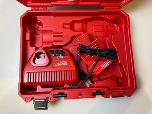 EMPTY Milwaukee Tool Hard Shell Case 2407-22 with unused M12 Charger - Bild 1 von 8