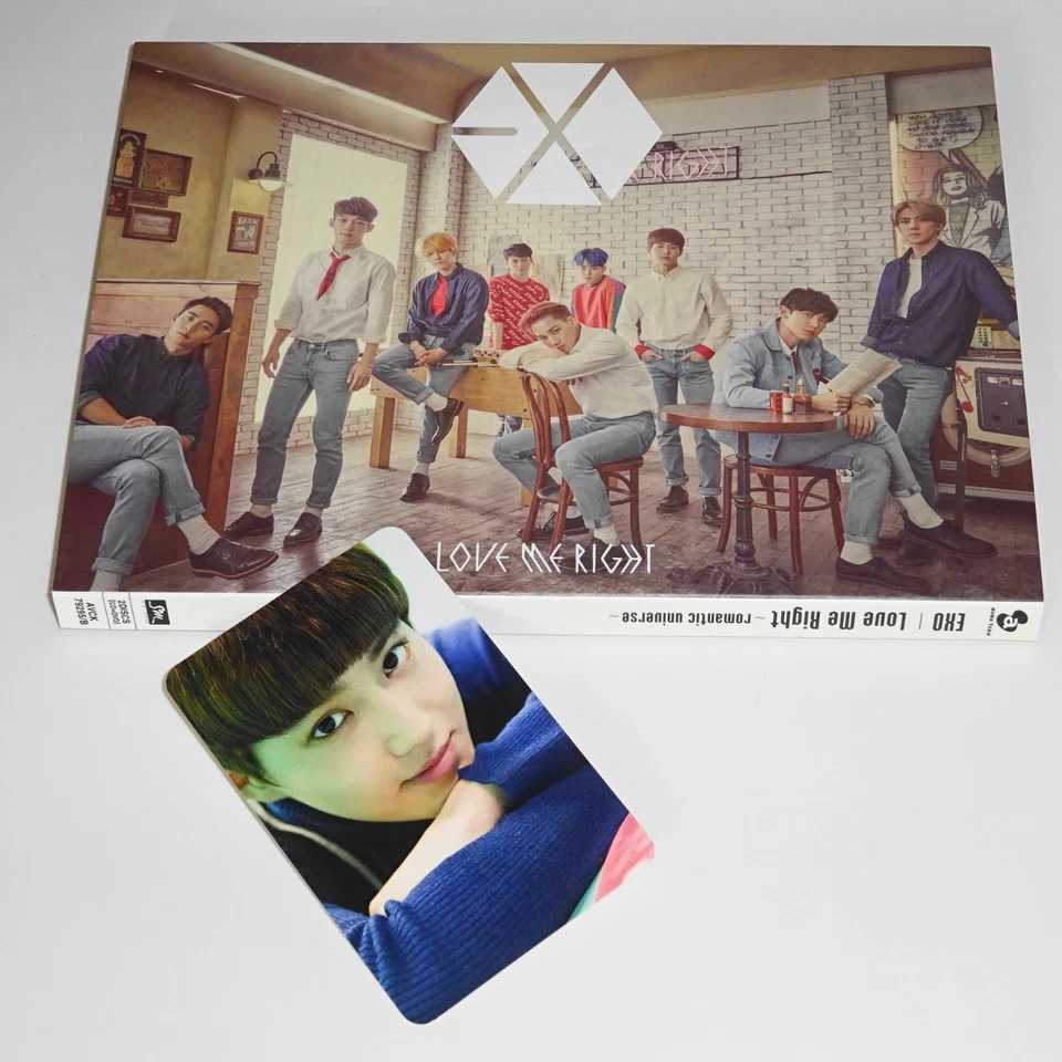 EXO Love Me Right romantic universe CD+DVD+Photocard Limited Edition  - Image 1 of 4