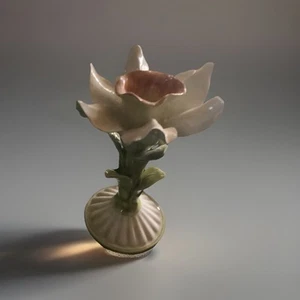 Delicate Candle Sticks And Candy Dish Made In Italy - Picture 1 of 5