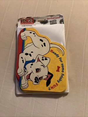 Hallmark Party Express Disney 101 Dalmatians 8 Pack Birthday Invitations (New)71 - Image 1 of 3