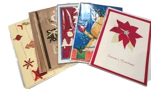 Cartoline di Natale 3D Artigianali x5 Buste Abbinate Costco Impreziosite Sigillate - Foto 1 di 13