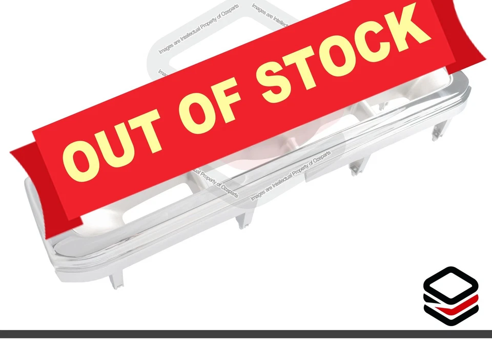 Main Radiator Grille Upper Front Grill Chrome For Ford Courier PE 1998~2002 - image 1 of 1