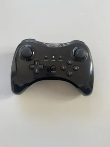 Mando Wii U Pro Game Pad Nintendo Wii U Gamepad negro accesorios excelente - Imagen 1 de 3