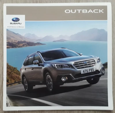 Subaru Outback Brochure 2015 - 2.0D  2.5i  SE  Premium - Image 1 of 4