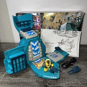 Battle Beasts Shocking Shark Transport Station Playset Ox Figure Weapon - Picture 1 of 19