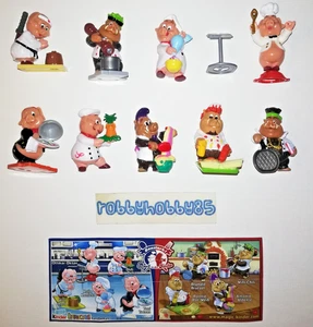 Komplettsatz Duell IN Der Küche (UN135 - UN143) + 9 bpz Ü-ei Deutschland 2010/11 - Bild 1 von 1