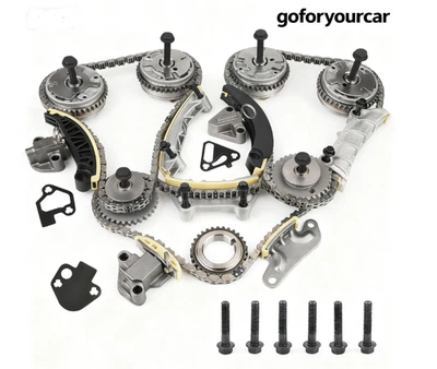 FOR 2008-2016 BUICK ENCLAVE TIMING CHAIN KIT+ 4VVT CAM PHASER INT&EXH - Image 1 of 4